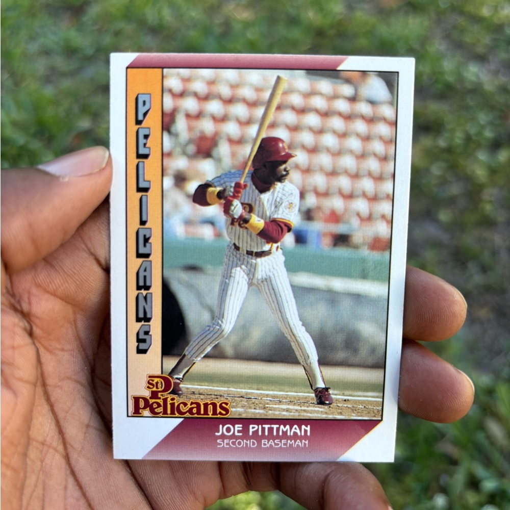 Joe Pittman Baseball Card